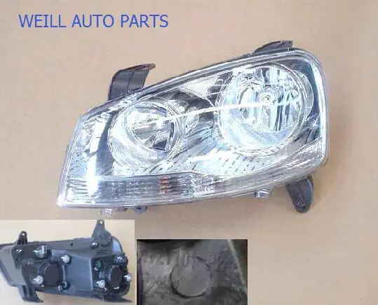 

WEILL 4121100-P24A / 4121200-P24A manual adjustment Left/Right original car headlight for Great wall wingle 5