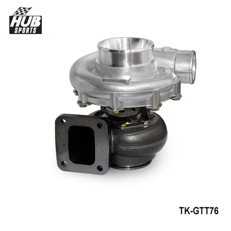 T76 Turbocharger compressor A/R .80 turbine housing A/R.81 Oil 1000hp T4 V-Band Clamp  water cooling HU-GTT76