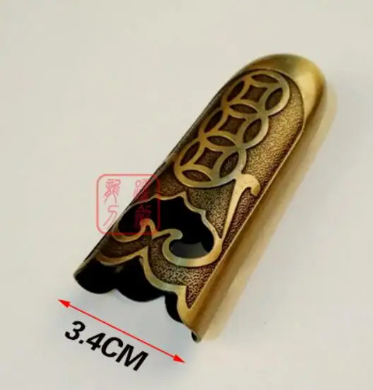 Set Tai Chi Swords DIY Kirsite Fitting Carved Ancient Coins Pattern For Chinese Tai Ji WuShu Jian Sword Handmade Accessory