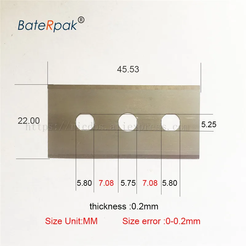 BateRpak Original ER809G/809BP leather splitter blade, leather paring device kit cutting blade,leather skiver tools parts