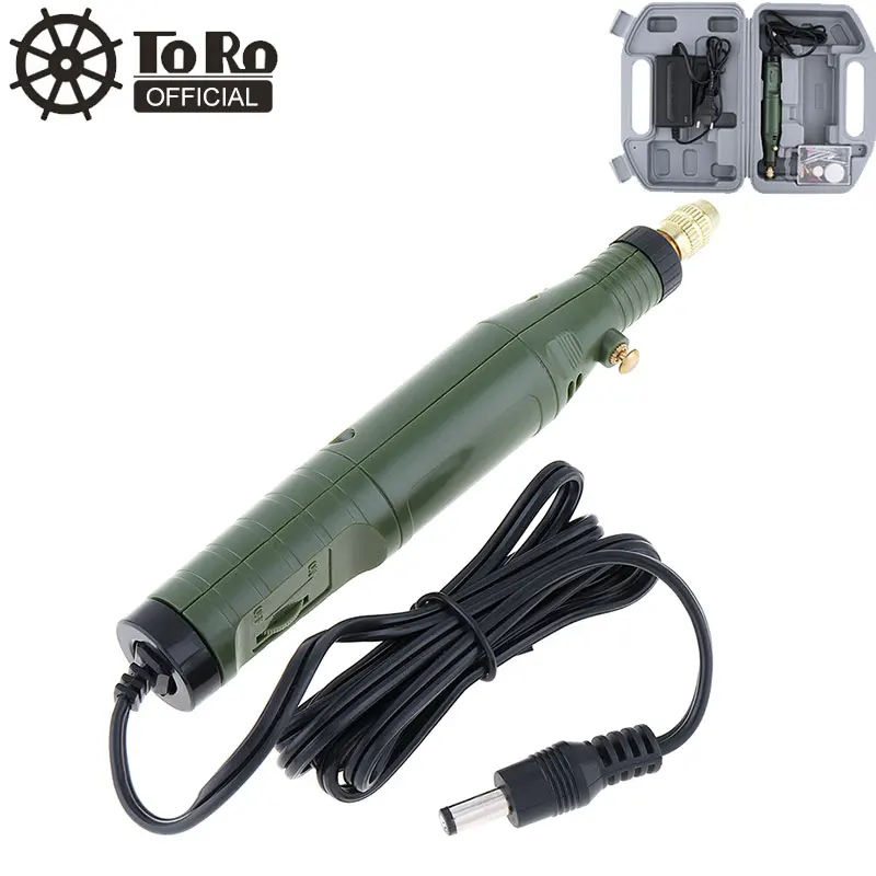 

100-240V 18W 18000RPM Stepless Speed Mini Electric Grinder with 34pcs Accessories and 5.5mm Collet for Polishing / Engraving