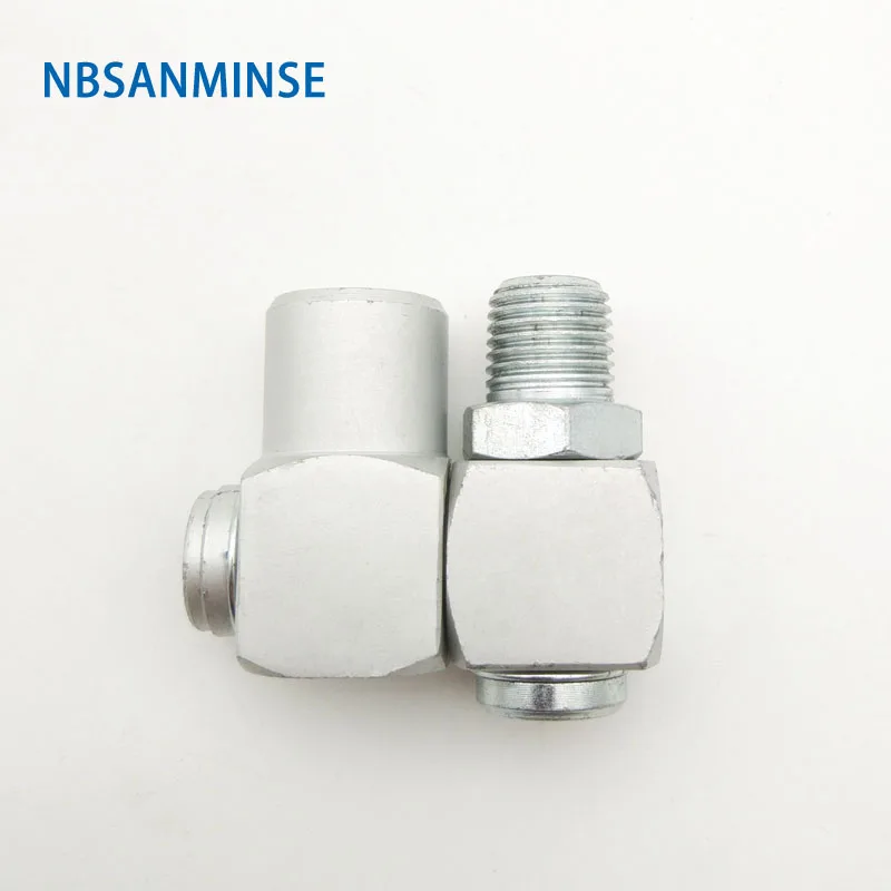 

SMSC02 Hot Sale 1/4 Air Inlet Rotate The Connector Parts Pneumatic Air Inlet Connector Air Tool Accessory Sanmin