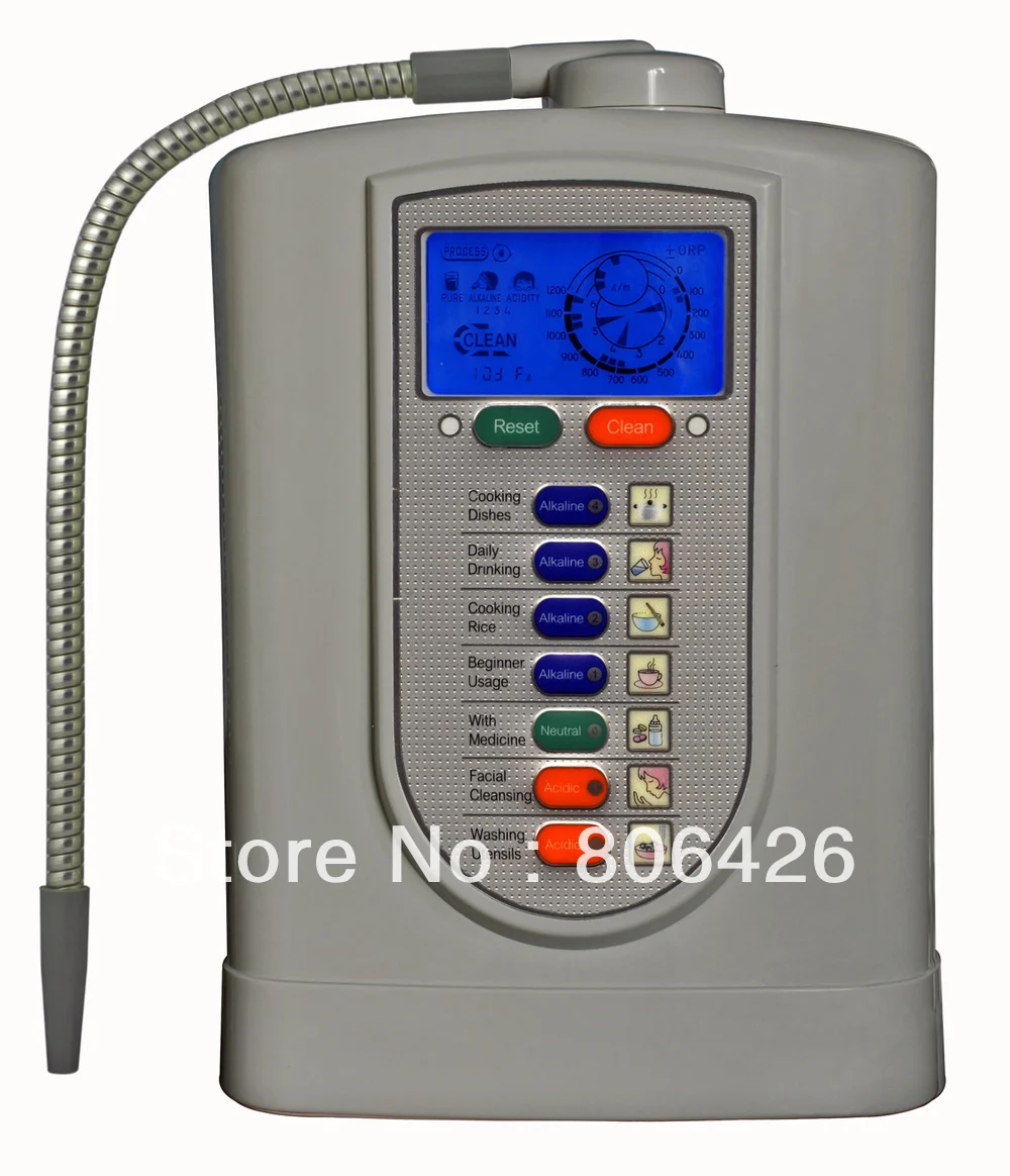 HydrogenAlkaline ionizer/ion water/reduced water/cathodic water/kangen water(JapanTechTaiwan factry)built-in fiber carbon filter