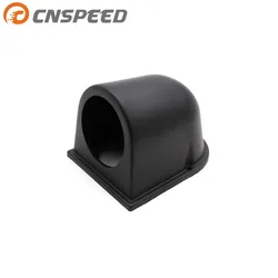 CNSPEED 52mm Black Single Gauge Holder Pod Gauge Cap Cup Dash Pod Mount Holder Plastic Houder Auto Car Meter