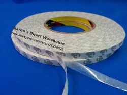 3mm~5mm~8mm~10mm~15mm~20mm~40mm~50mm Wide Choose, 50M Long, 3M 9080 White Double Sided Adhesive Tape for LCD Screen LED Lighting