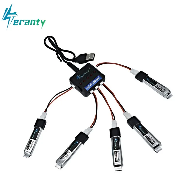 Upgraded version Battery Charger sets for WLtoys V911 F929 F939 RC Helicopter 3.7V 200mAh 551148 Battery For V911 F929 F939