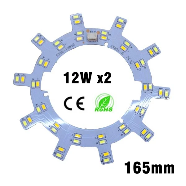 

12w x2 SMD 5730 LED Ceiling Light Retrofit Magnet Board LED Ring Light Panel Remoulding Plate With Magnetic Screw And Driver