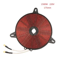 1500W Electromagnetic Oven Induction Coil Induction Heating Panel 185*165*160mm Induction Cooker Accessory