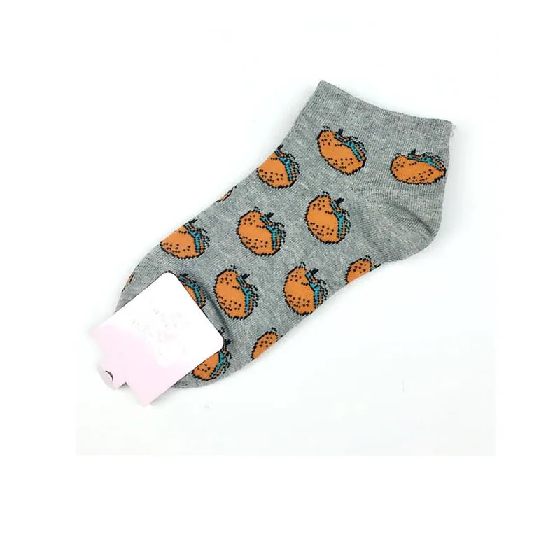 Neue süße 11 Frucht farbe Liebe Bonbon Farbe Baumwoll socke Sommer Stil Damen Socken Damen dünne Socken Hausschuhe 1 Paar = 2 stücke ws85