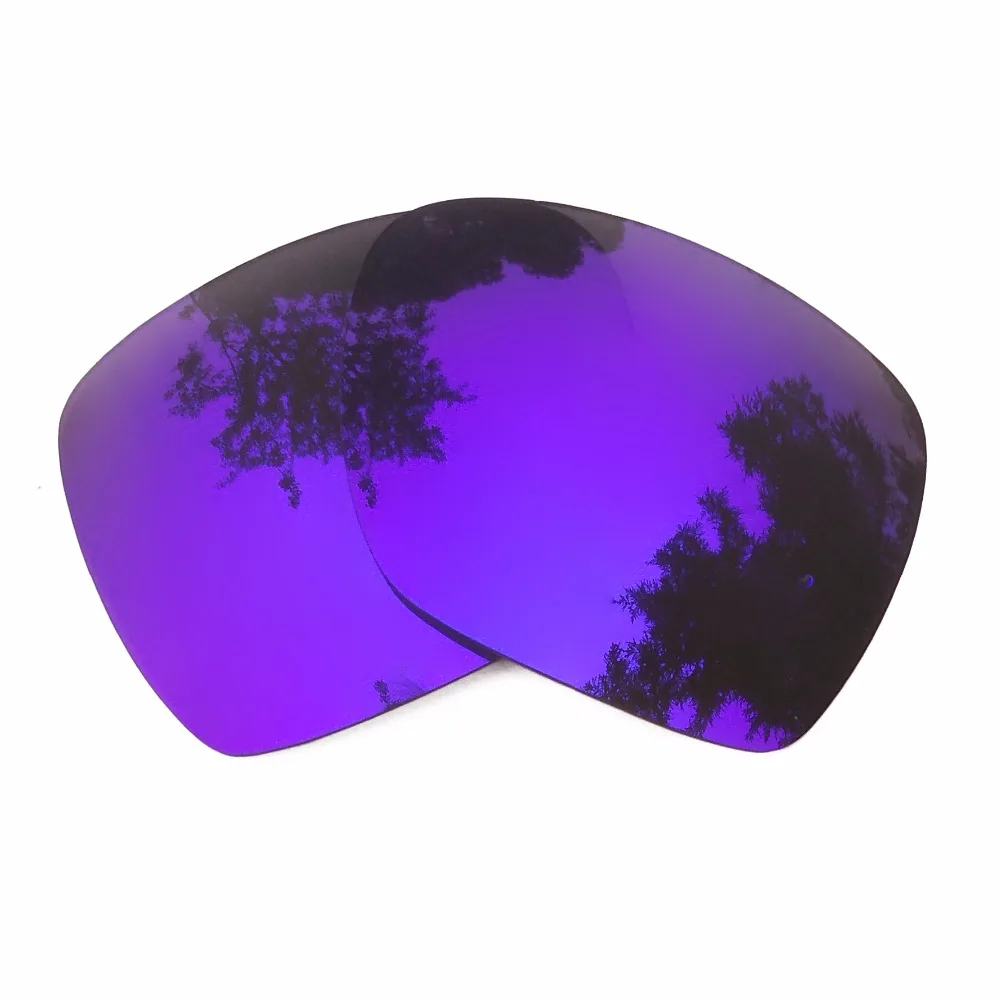 Purple Mirrored Polarized Replacement Lenses for-Oakley Deviation Sunglasses Frame 100% UVA & UVB  Anti-scratch