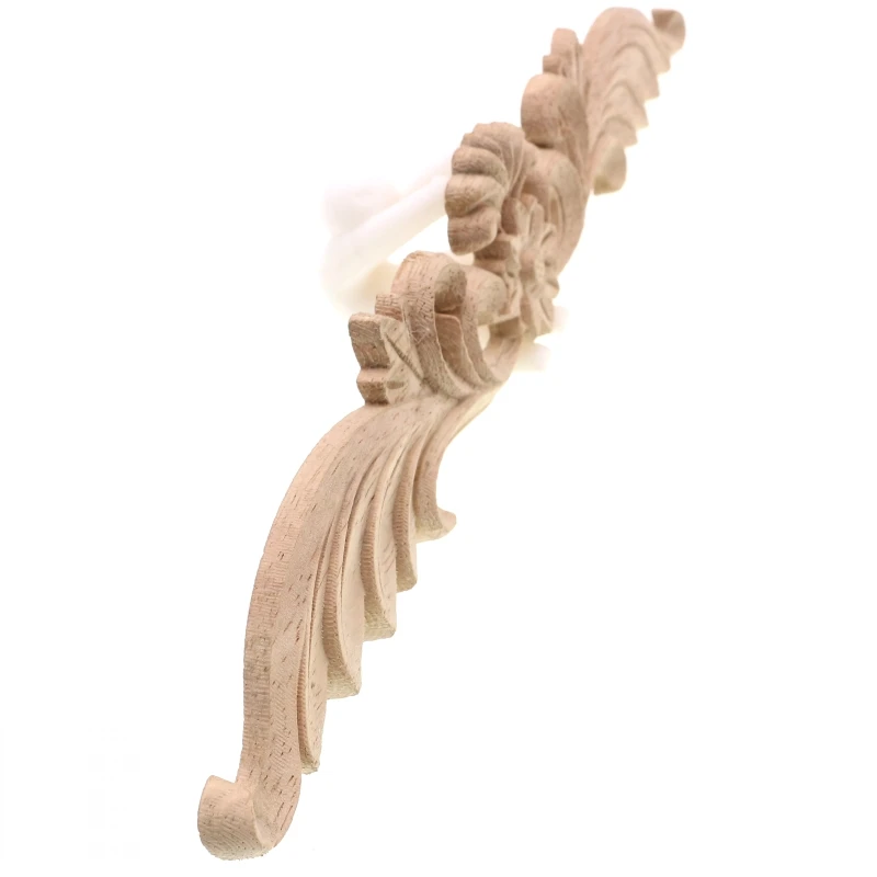 RUNBAZEF-ملصقات للأبواب الخشبية على الطراز الأوروبي ، ومزينة بالزهور ، وقوس قزح صغير ، وديكور منزلي