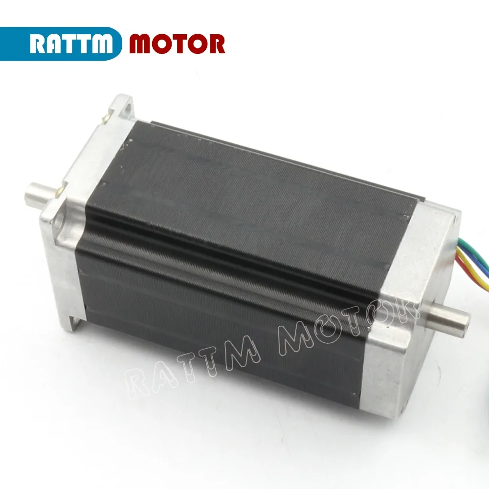 3 Trục CNC Điều Khiển Bộ Nema 23 Động Cơ Bước (Dual Trục) 112Mm + CW5045 Driver + 400W 36V Chuyển Đổi Nguồn Điện