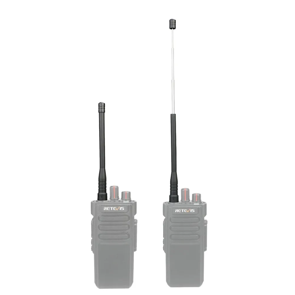 RETEVIS-antena de SMA-F telescópica HA01, accesorio VHF/UHF 144/430Mhz Para Kenwood Baofeng UV-5R/UV-82/888S H777/RT29/RT-5R, Walkie Talkie