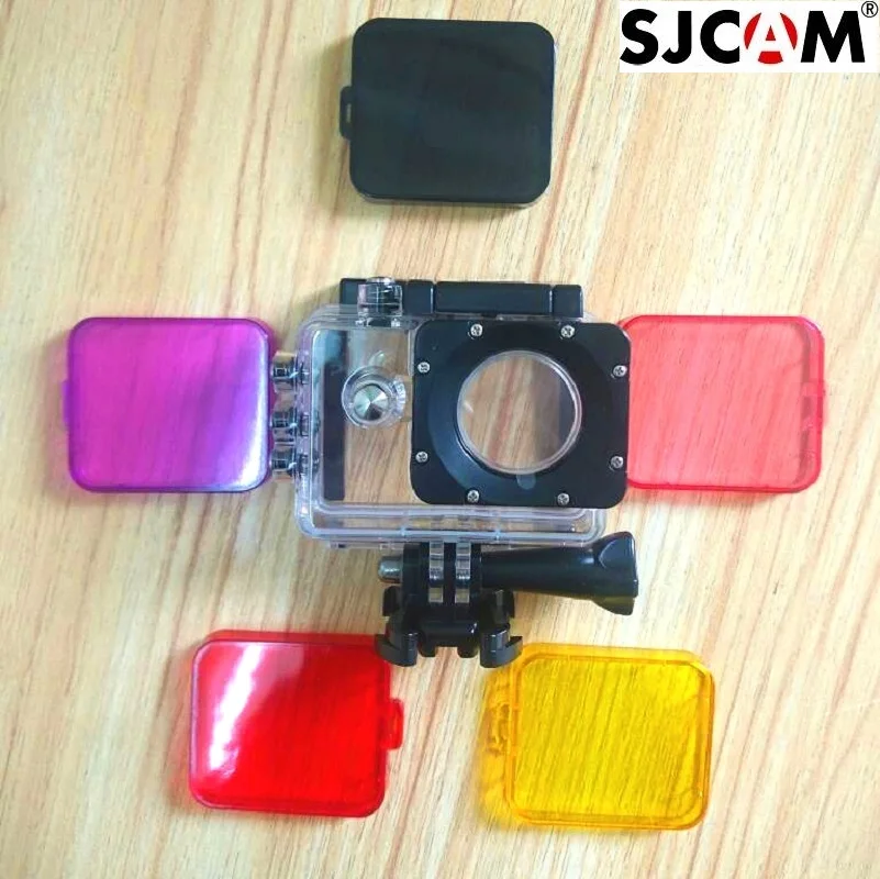 Clownfish-Tapa de lente de buceo, cubierta de filtro UV para SJCAM SJ5000, SJ5000X, Wifi, SJ5000 + PLUS, accesorios de Cámara de Acción Wifi