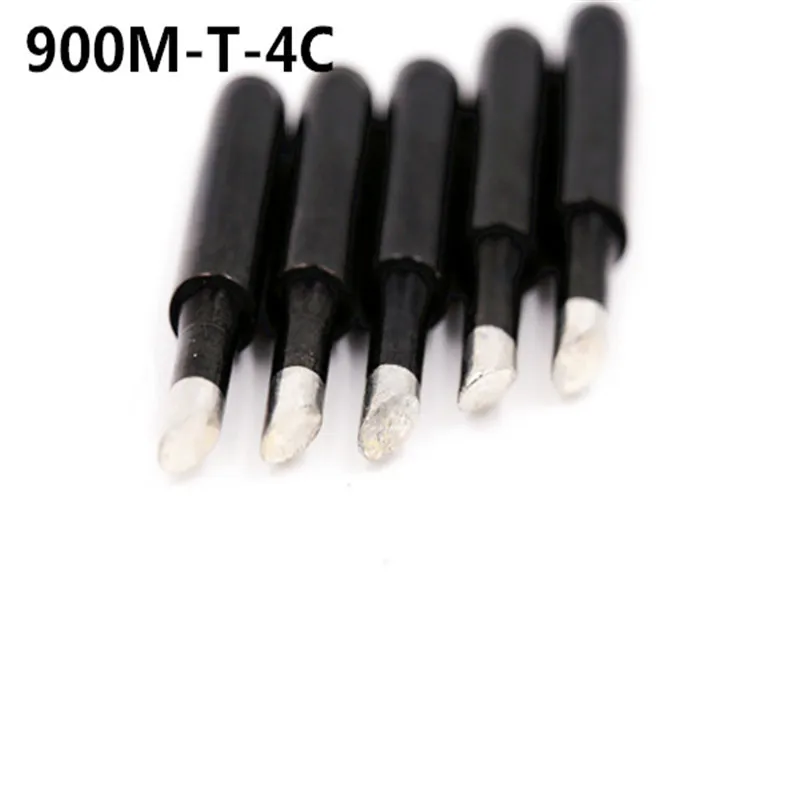 SZBFT 5piece Black 900M-T-1C Series Horseshoe type iron head Welding tip Soldering iron tip 900M-T 2C 3C 4C K B I SK 1.2D 1.6D