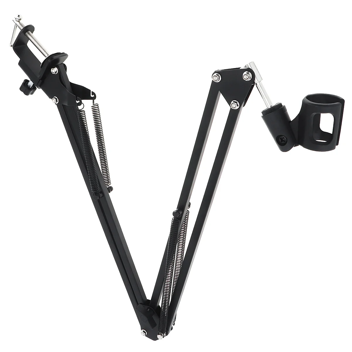 CY-35 In Metallo Regolabile 31.5 "/80 centimetri Studio di Registrazione Microfono Braccio di Supporto con Microfono Clip + Morsetto Da Tavolo