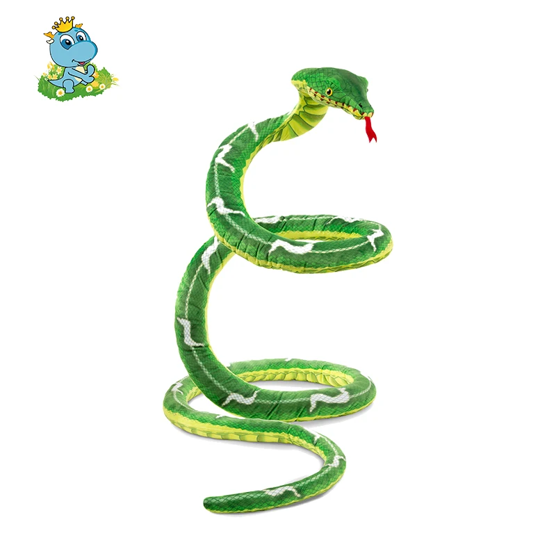 

wholesale High quality cute and lifelike stuffed plush toys lifelike Boa Constictor snake stuffed animal plush toys