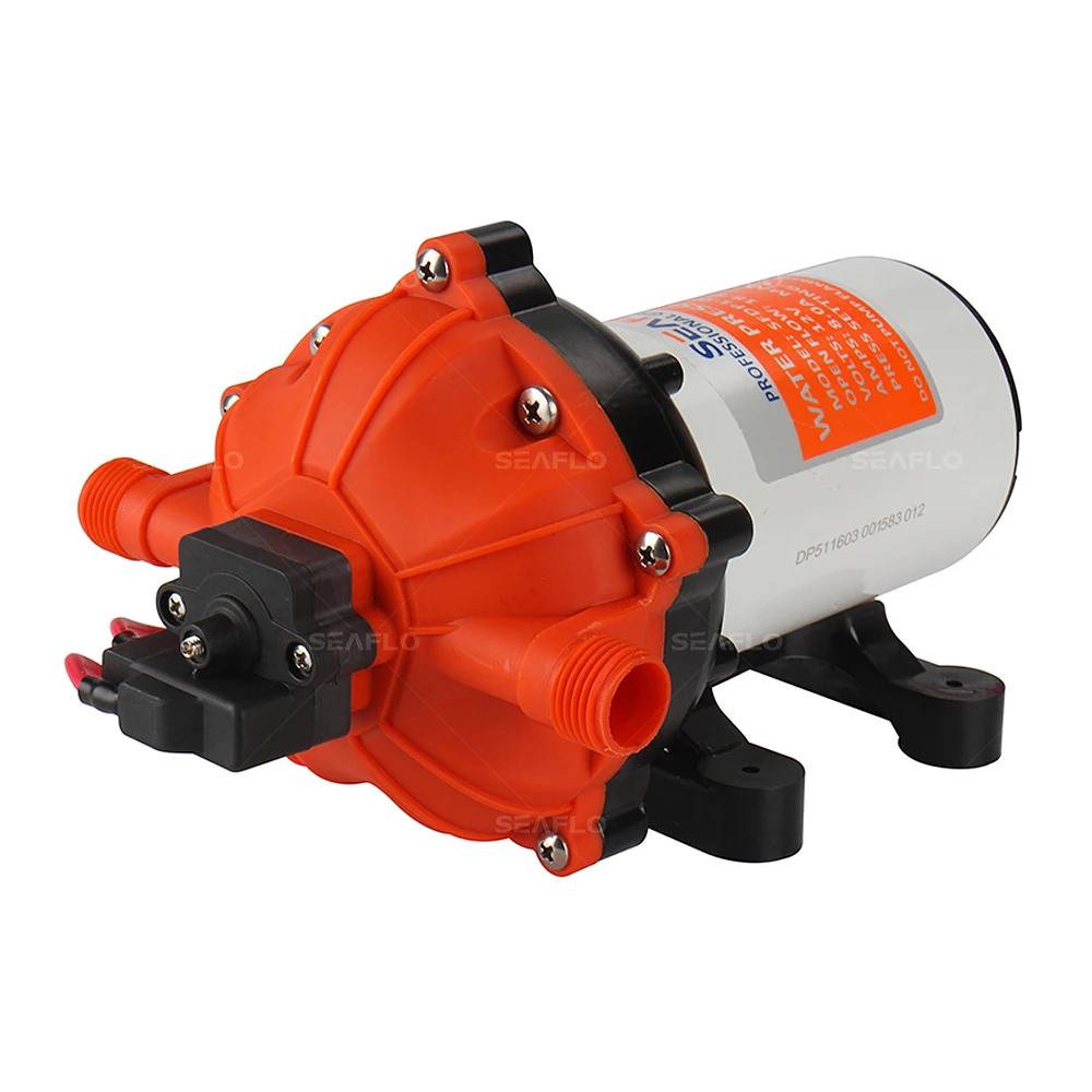 Motorhome Water Pump SEAFLO 12 Volt Pump High Pressure 60PSI 15.0 LPM Diaphragm Pump Agriculture