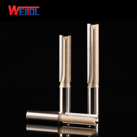 Weitol 1pcs 1/2 inch shank professional Lengthen straight bits two flutes router bit CNC milling cutter