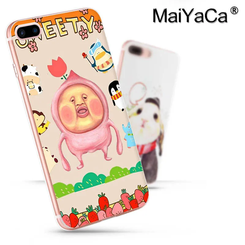 MaiYaCa Japan Cute cartoon Kobito Peach Prince Luxury fashion cell phone case  for iphone 11 pro 8 7 66S Plus X 55S SE XS MAX XR