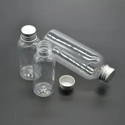 20PCS 10ML 15ML 20ML 30ML 50ML 60ML 100ML cream lotion cosmetic container travel kits empty small plastic bottle with screw cap