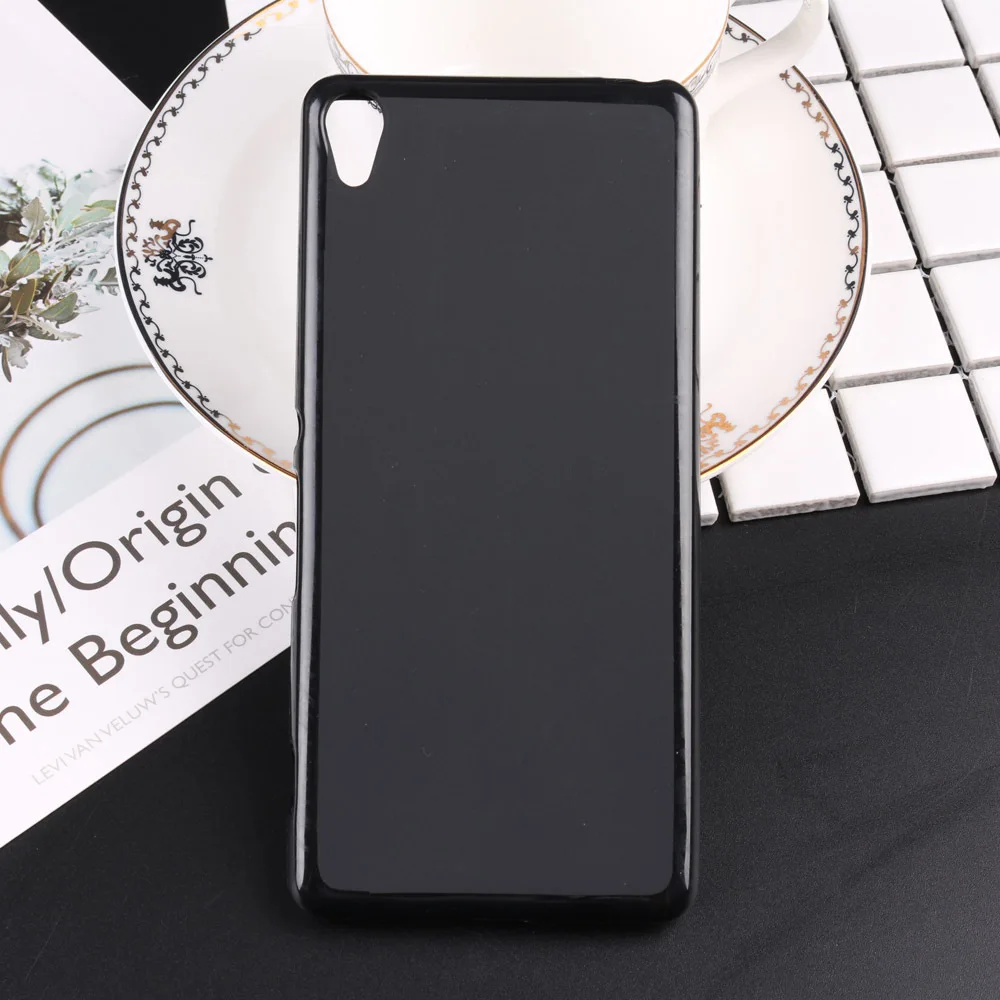Matowy miękki TPU etui do Sony Xperia XA F3111 F3112 silikonowy Ultra cienki szczupła tylna pokrywa