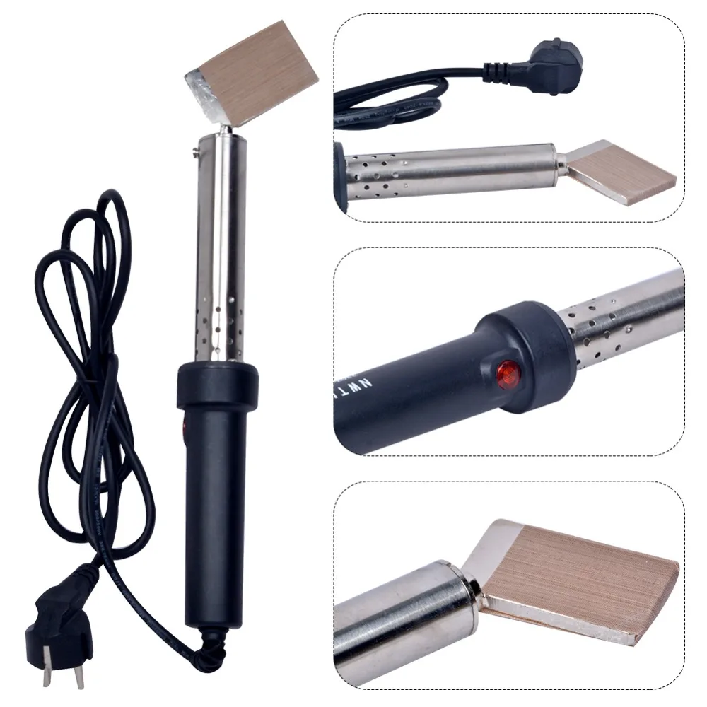 Tools for PU round belt Welding machine welding clamp+scissor+soldering iron with coating butt welding