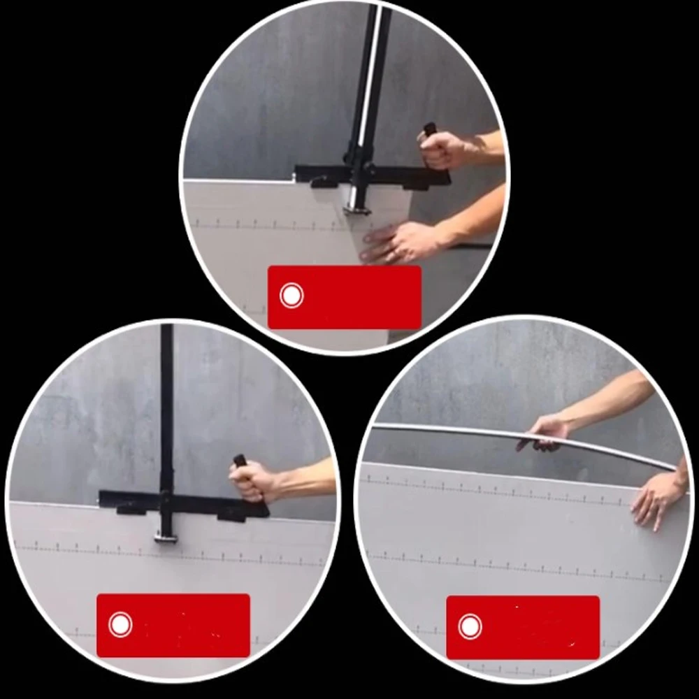Top Selling Adjustable Dust-free Gypsum Board Cutting Artifact, Precision Cutting Gypsum Board Automatic Roller