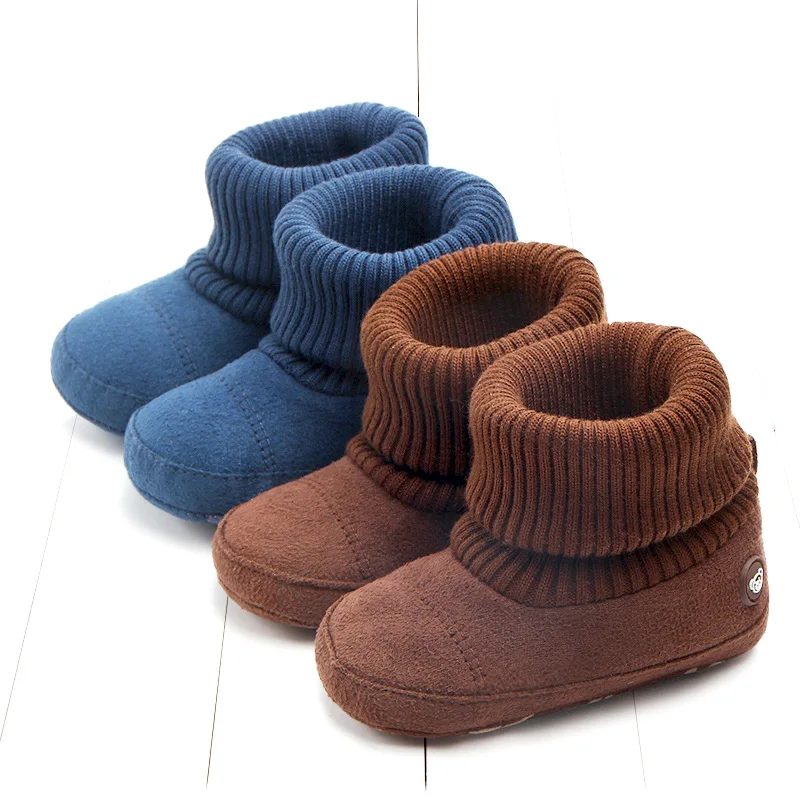 Newborn Baby First Walkers Girl Boy Prewalker Solid Fringe Shoes Infant Toddler Soft Soled Anti-slip Boots Kids Warm Booties