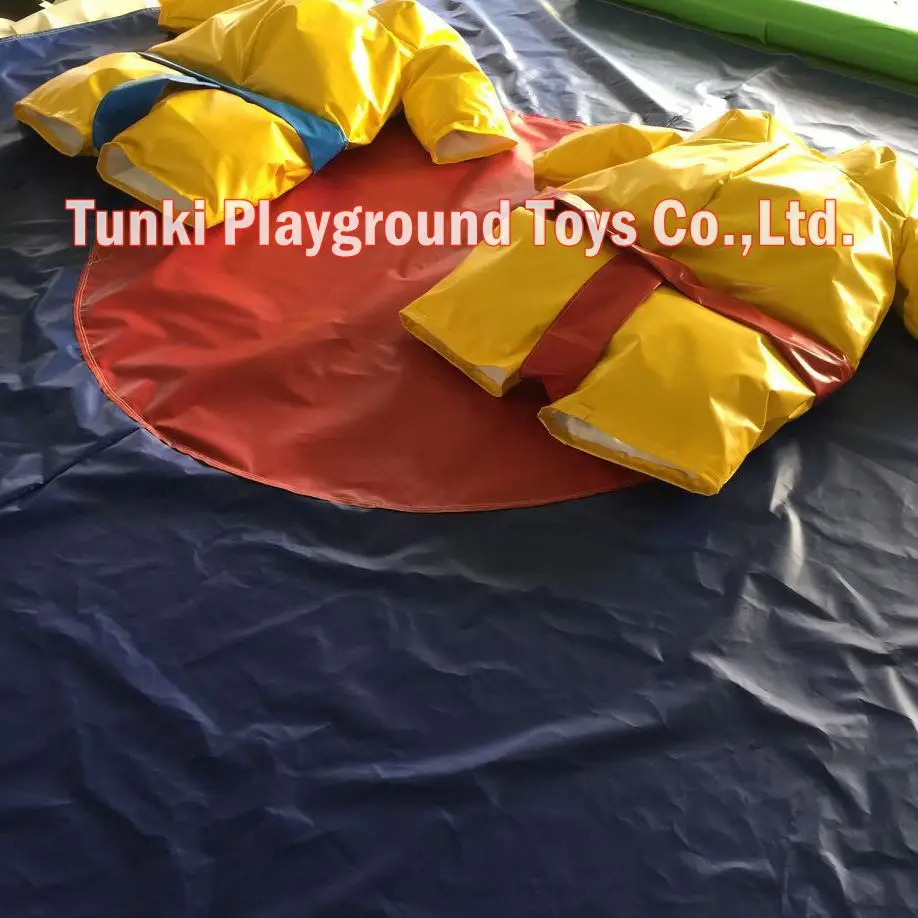 foam padded inflatable sumo suits for adult , do not need inflating