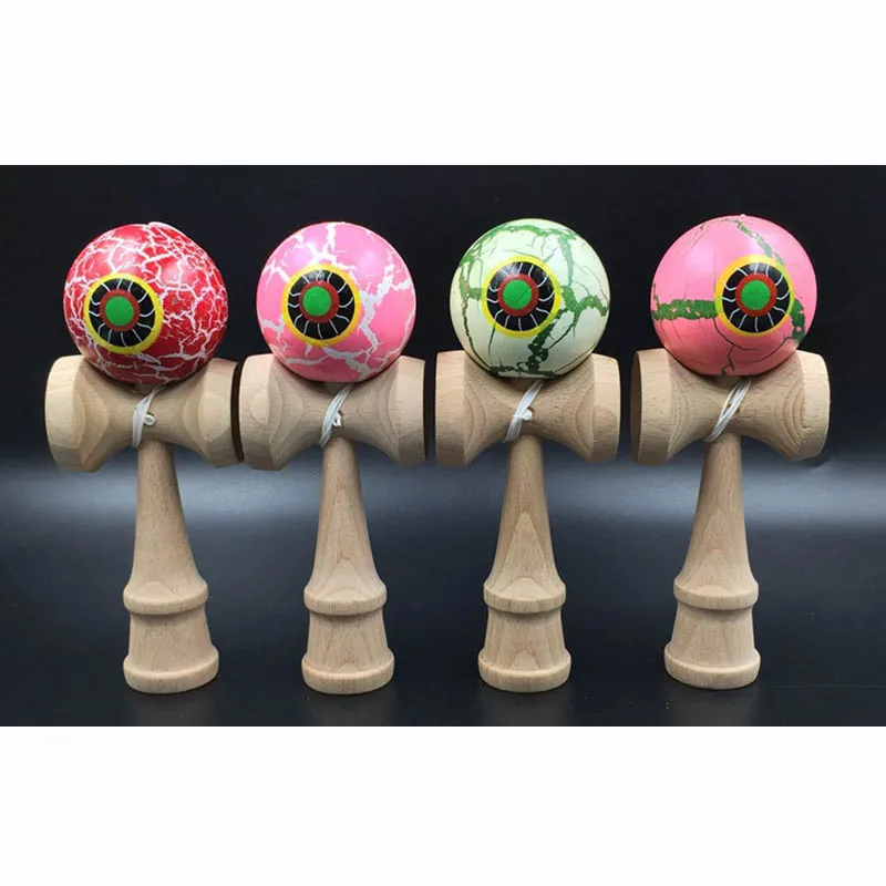 6cm Kendama Professional Toy Kendama Skill Juggling Balls Toy For Children Adult Colors Random Birthday Christmas Gift