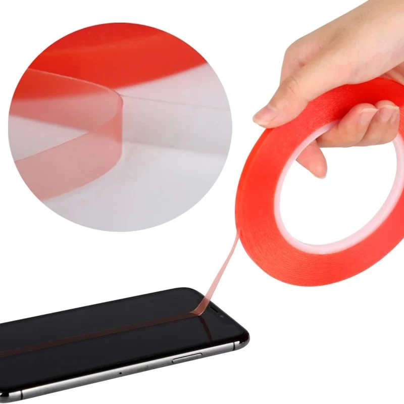 Panjang 25 M 2 Mm 3 Mm 5 Mm 8 Mm Acrylic Tape untuk Ponsel Alat Perbaikan Tahan Panas Tinggi adhesi Pita Sisi Ganda