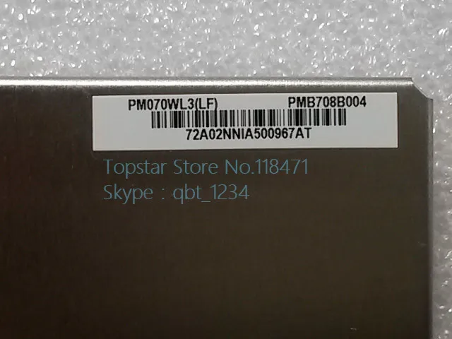 Tinta electrónica original de 7,0 pulgadas PM070WL3 PM070WL3(LF), módulo TFT LCD