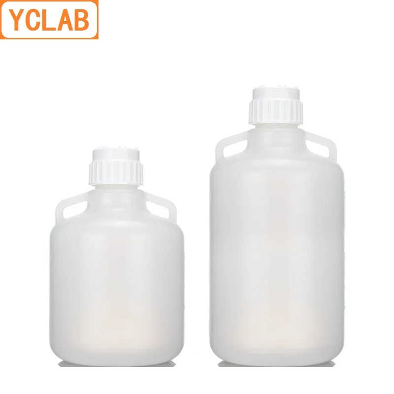 YCLAB 20L PP Plastic Bucket Liquid Storage Barrel Can be Sterilized at 121 Degrees and High Pressure ( Lid Needs to be Opened )