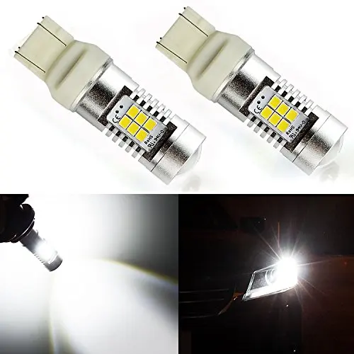 Bombillas T20 W21/5W 7443 7440 Super Bright 1200LM 3030 LED Auto Brake Lamp Car Running Light Turn Signal Bulb White Red Yellow