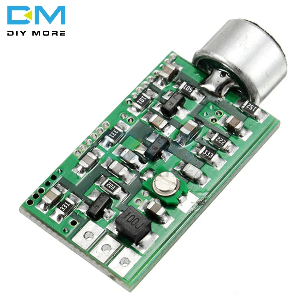 FM Transmitter Pickup Pick up Module Mini Wireless Microphone MIC Wireless Audio Transmitter FM Emission MIC Core Board V4.0