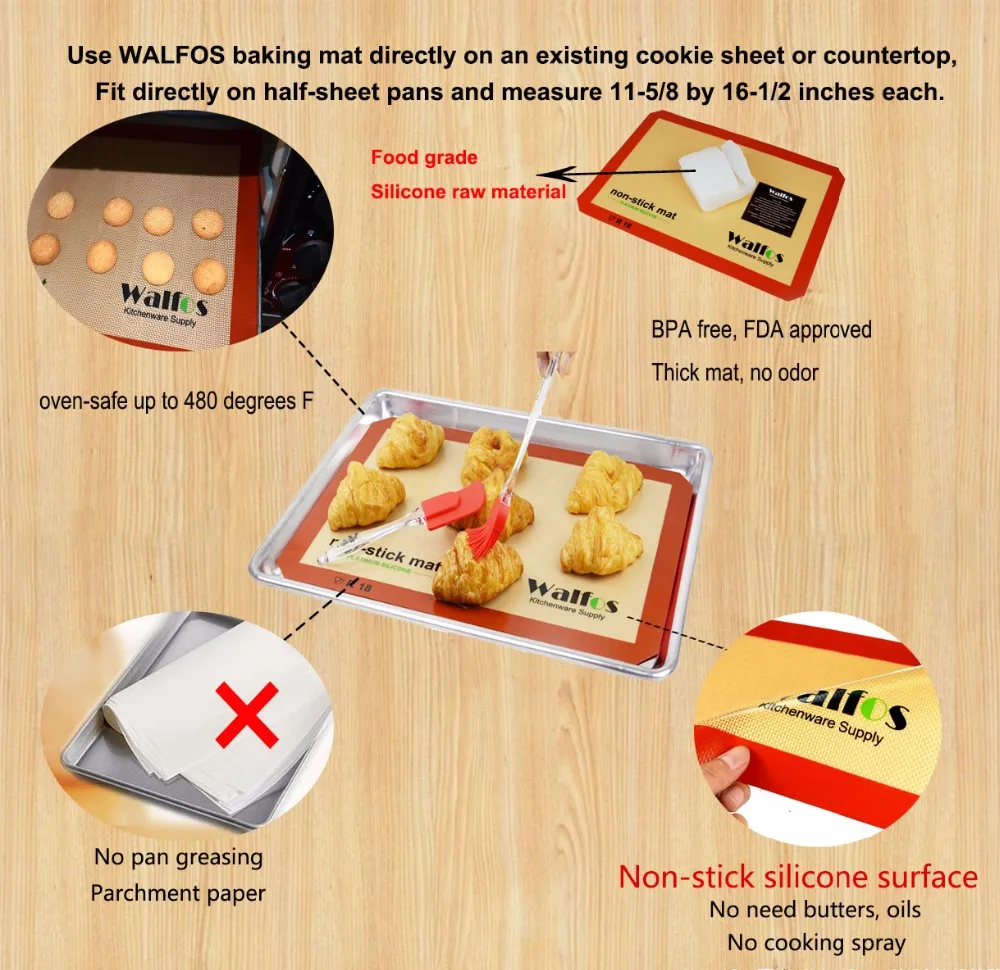 Piramide bakvormen anti-aanbak siliconen bakmat pad hittebestendige BBQ-mat oven bakplaat keuken kopen vanaf een prijs van 5.19 Piramide bakvormen anti-aanbak siliconen bakmat pad hittebestendige BBQ-mat oven bakplaat keuken kopen vanaf een prijs van 5.19