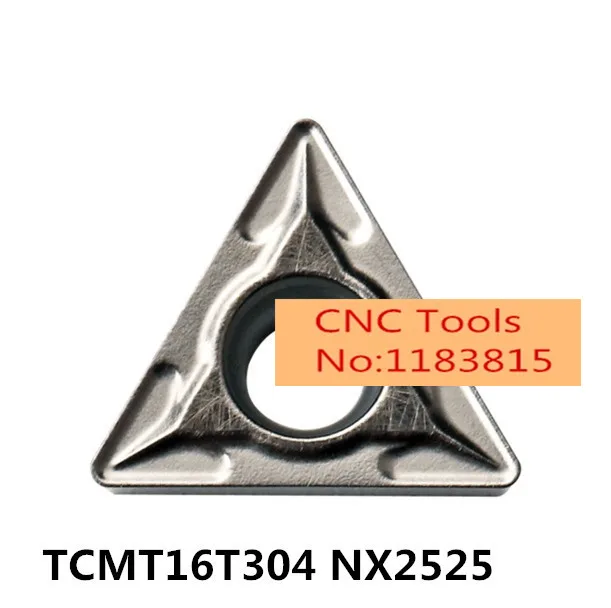 

10PCS TCMT16T304 NX2525/TCMT16T308 NX2525,TCMT 16T304/16T308 carbide inserts for turning tool holder boring bar