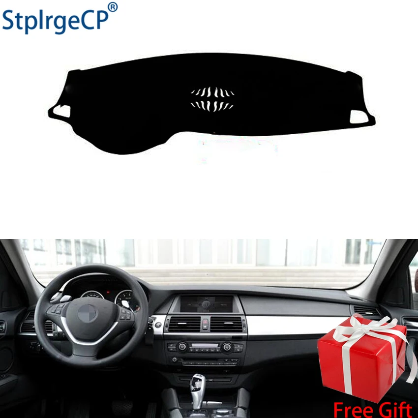 

for BMW X6 2008 2009 2010 2011 2012-2019 dashboard mat Protective pad Shade Cushion Pad interior sticker car styling accessories