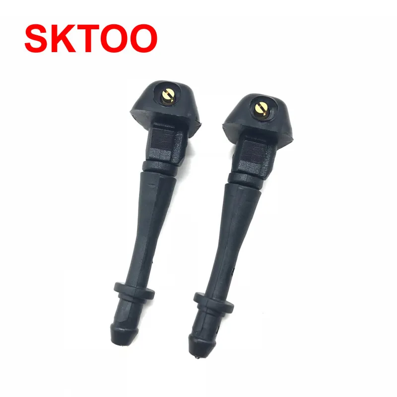 

2Pcs Car Front Windscreen Windshield Washer Spray Nozzle Wiper For Great Wall Hover H3 H5