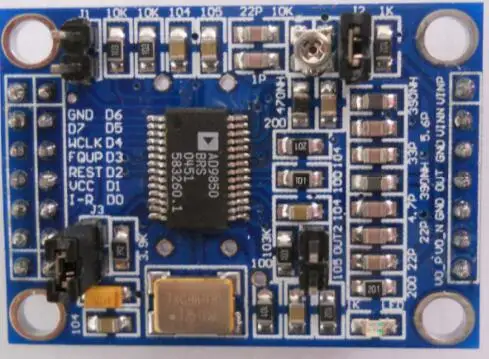 AD9850 Module DDS Signal Generator 0-40MHz 2 Sine Square Wave Circuit Diagram