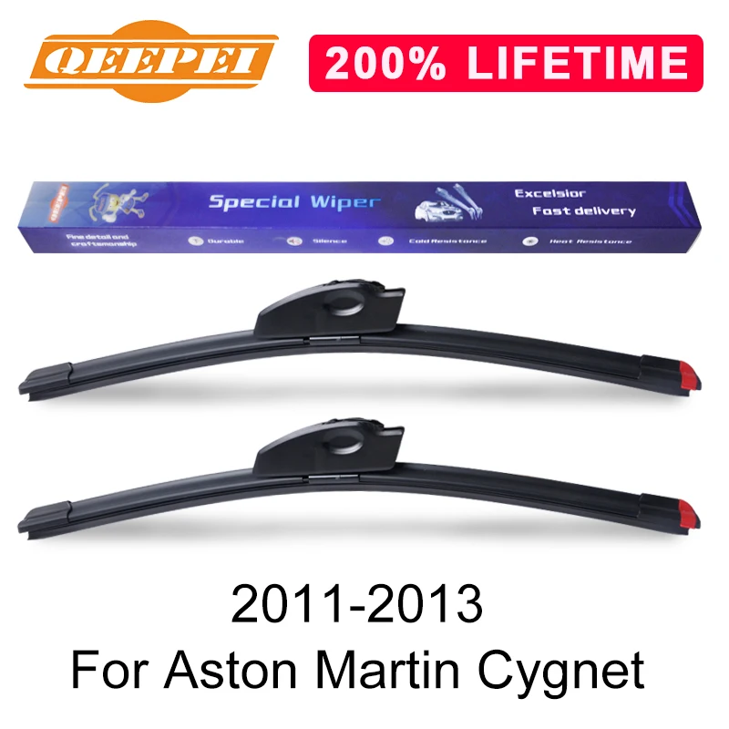 

QEEPEI Replace Wiper Blade For Aston Martin Cygnet 2011-2013 Silicone Rubber Windshield Windscreen Wiper Auto Car Accessories