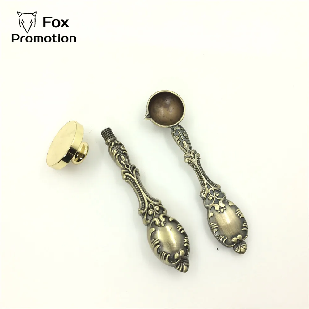 Customize Wax Stamp personal Logo vintage metal handle Spoon,DIY Ancient Seal Retro Stamp,Personalized Wax Seal custom design