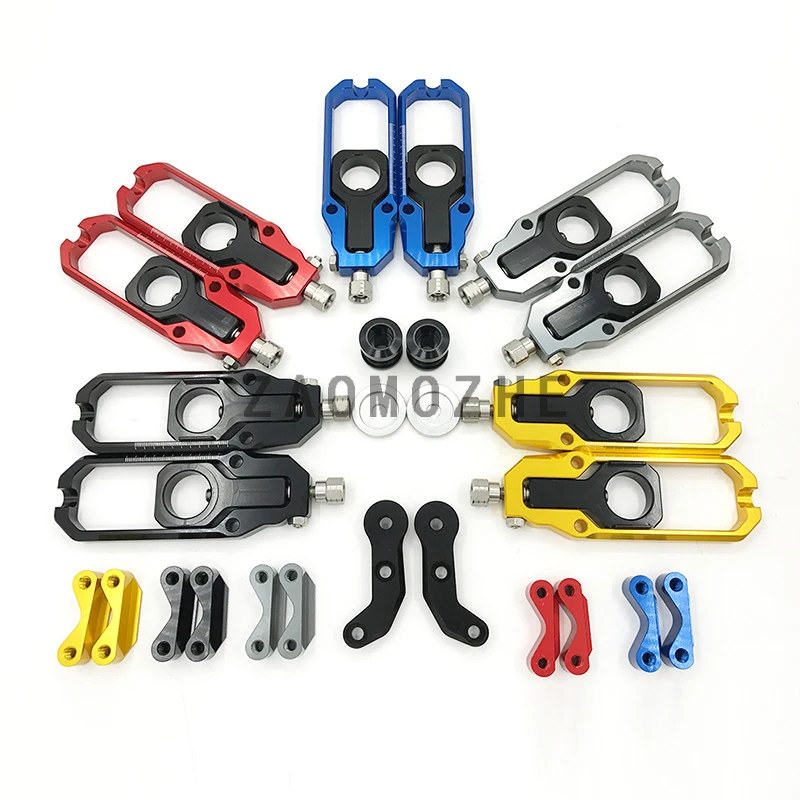 For Honda CBR600RR F5 2007 2008 2009 2010 2011 Motorcycle CNC Tensioners Catena Rear Axle Spindle Chain Adjuster 5 Colors