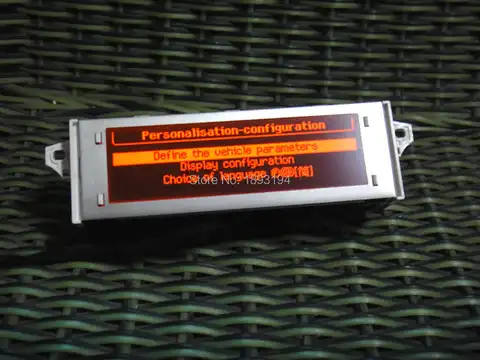 Original Car screen support USB & Bluetooth Display red monitor 12Pin Red for Peugeot 307 407 408 citroen C4 / C5 10 best sales peugeot 307 display screen - №6