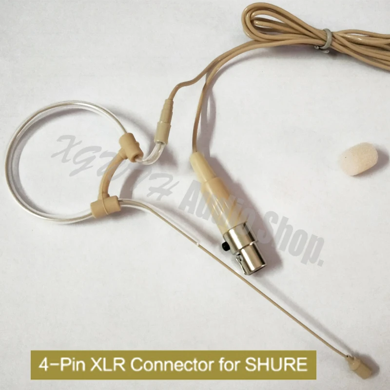 Конденсаторный микрофон для наушников Shure ULX, SLX, PGX, UT, KCX, BLX, GLX