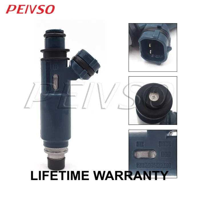 PEIVSO 8pcs 23250-50040 23209-50040 Fuel Injector For LEXUS NA GX470 02~09 LX470 98~07 TOYOTA EU/JP LAND CRUISER 2UZ 4.7L 98~07