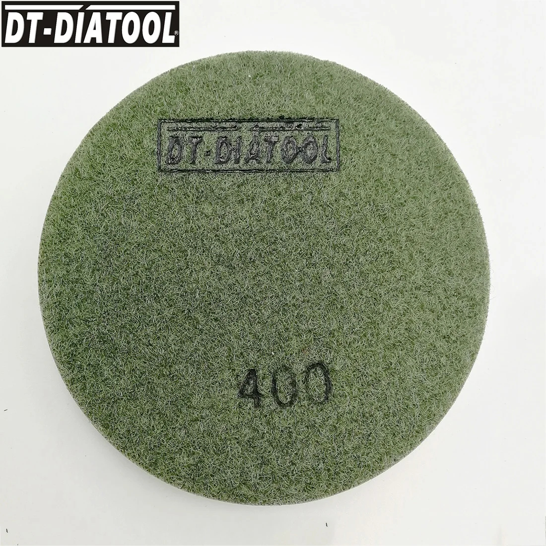 DT-DIATOOL 7pcs/set Dia 4inch/100mm Mix Grit Diamond Concrete Polishing Pads Resin Bond Sanding Disc Thickened Floor Renew Pads