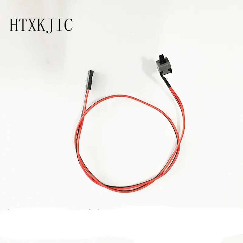 50 cái Bo Mạch Chủ Điện Cáp Adapter Cord Máy Tính Lớn Máy Tính Thay Thế ON/OFF Chuyển Đổi Thiết Lập Lại SW Cáp Nối