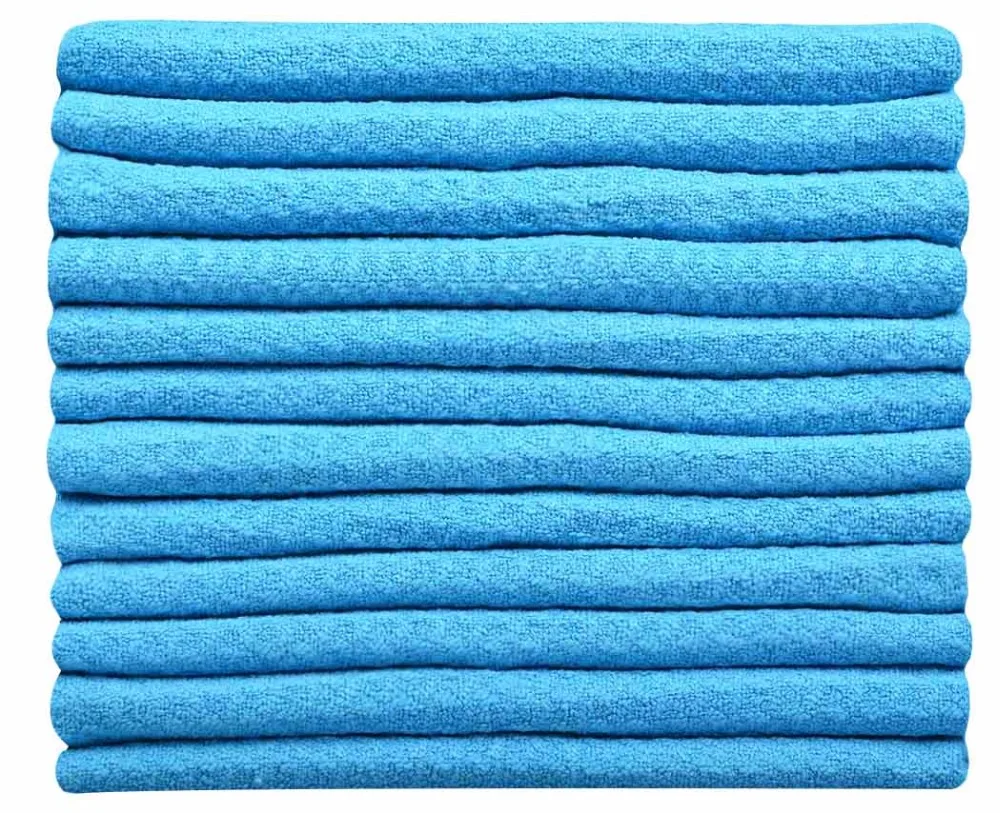 Sinland Homehould Microfiber Waffle Weave Fiber Towel Dishcloths Kitchen Cleaning Cloth Fast Drying 20cmx20cm 10PC/LOT White